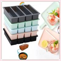 ราคา คิวพีเอฟเคเอชที85แม่พิมพ์น้ําแข็ง,ซิลิโคนพร้อมฝาปิดแม่พิมพ์แช่แข็งอาหาร,ทนทานนํามาใช้ใหม่ขนาดใหญ่พิเศษ4กริดถาดแช่แข็ง (48201276179)