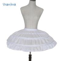 ราคา [Shamjina] Girl 3 Hoops Petticoat เด็ก Crinoline กระโปรงสําหรับของขวัญ Dressing Up คอสเพลย์ (42073625513)