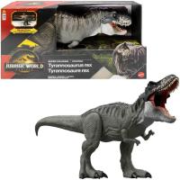 ราคา Mattel Jurassic World Rebirth Super Colossal Tyrannosaurus Rex Action Figure, ของเล่นไดโนเสาร์ T-Rex (52952023806)