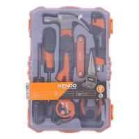ราคา KENDO ชุดเครื่องมือช่างอเนกประสงค์ 13 ชิ้น เครื่องมือช่าง รหัส 86129 (16591525799)