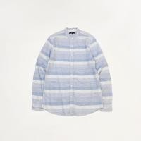 ราคา TOPTEN ( linen stripe ) เชิ้ตผู้ชาย คอจีน (19288800563)