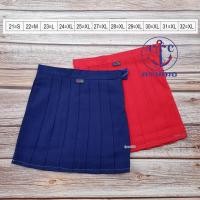 ราคา มีบิลสำหรับเบิกให้ค่ะ กระโปรงนักเรียน อนุบาลจีบรอบ ติดกระดุมเอว ตราสมอ SA24109 สีแดง / SA24106 สีกรม (2938843329)