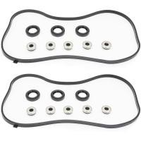 ราคา VS50576R Valve Cover Gasket for 1999-2003 Acura CL TL MDX 1998-2004 Honda Accord Odyssey Pilot, 12030-P8A-A00 3.0L 3.2L 3.5L V6 SOHC J30A J32A J35A Head Valve Cover Gasket Set (42926756333)