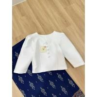 ราคา ชุดไทยใส่ทำบุญ เสื้อไหมอิตาลี ผ้าถุงฝ้ายคำคุณทอลาย ผ้าถุงสำเร็จรูป (25773642061)