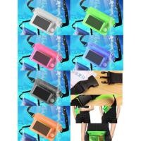 ราคา (พร้อมส่ง 5สี) ซองกันน้ำคาดเอว ซองใหญ่ ใส่iPad Mini กระเป๋าตังได้ (2070493831)