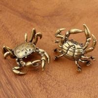 ราคา ทองเหลืองปูแข็งฮวงจุ้ยลูกตุ้มทองแดงบริสุทธิ์ด้อยโชคลาภปูทองแดงขนาดเล็กสร้างสรรค์ชาสัตว์เลี้ยงของขวัญ (44218395053)