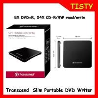 ราคา แท้ 100% Transcend Slim 8X Portable DVD Writer (Black ) TS8XDVDS-K (20648079221)