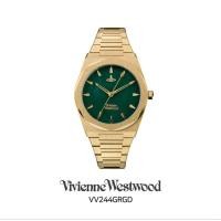 ราคา ( ของแท้100% ) พร้อมส่ง (มือสอง) นาฬิกา Vivienne Westwood หน้าปัดเขียว (26154530715)