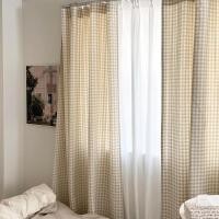 ราคา ผ้าม่านลายสก็อตแบบจีบ (19942576469)