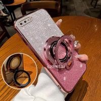 ราคา เคส iPhone 7 plus 8 plus 6 plus 6s plus 7 8 6 6s ใหม่ เคสโทรศัพท์มือถือแบบใส แต่งกลิตเตอร์ พร้อมตัวดูดแม่เหล็ก สําหรับ iPhone 7 plus 8 plus 6 plus 6s plus 7 8 6 6s (25267663760)