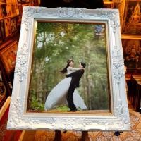 ราคา กรอบหลุยส์ สีขาว ขนาด 15*21 นิ้ว กรอบหลุยส์สีขาว กรอบหลุยส์สีทอง ใส่รูปเองง่ายๆ พระ พระเกจิ ผ้ายันต์ เวดดิ้ง (22045760675)