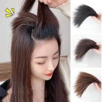 ราคา Vogue Pad Hair Piece Head Hair Replacement หญิงวิกผมธรรมชาติ Underlay ผมรากที่มองไม่เห็นไม่มีรอยต่อ Fluffy (28068365642)