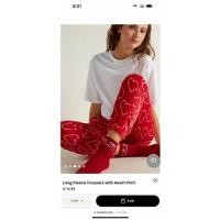 ราคา TLWTR.Tezenis Pants กางเกงผ้าสีแดง ผ้ายืด (16891831393)
