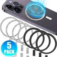 ราคา แหวนโลหะแม่เหล็กสากล Magsafe เครื่องชาร์จไร้สายแผ่นเหล็กสติกเกอร์แม่เหล็กที่วางโทรศัพท์ในรถยนต์สําหรับ Hwei (29642716555)