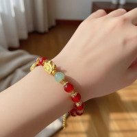 ราคา สร้อยข้อมือลายมังกร ของขวัญวันเกิดสําหรับปีนักษัตรมังกร (41922419628)