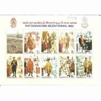 ราคา แสตมป์ไทย ชุดฉลองกรุงรัตนโกสินทร์ครบ 200 ปี 2525 ของใหม่ สภาพดีมาก อายุ 43 ปี น่าเก็บสะสมไว้เป็นที่ระลึก (28742515259)