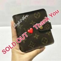 ราคา กระเป๋าสตางค์ ใบสั้น LV Monogram แท้% (838184419)