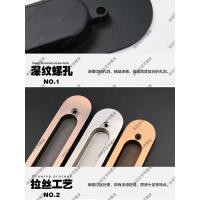 ราคา มือจับประตูบานเลื่อนฝังภายในฝังคู่ติดตั้งจับปกปิดประตูประตูบานเลื่อนประตูไม้ประตูบานเลื่อน (44269958837)