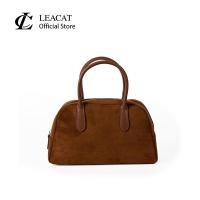 ราคา แบน กระเป๋าถือหนังนิ่มดีไซน์เฉพาะกลุ่มสไตล์เกาหลีพร้อมเนื้ออเนกประสงค์และสัมผัสที่ละเอียดอ่อนกระเป๋าโบว์ลิ่งหนังนิ่ม (25086557403)