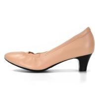 ราคา Pierre Cardin รองเท้าผู้หญิง รองเท้าส้นสูง นุ่มสบาย ผลิตจากหนังแท้ สีชมพูทอง รุ่น 24SD323 (20956726265)