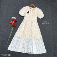 ราคา เดรสลูกไม้ ป้ายjariya (10620452016)