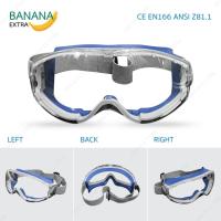 ราคา แว่นครอบตานิรภัยเลนส์ใส Safety Goggles LG-2510 ป้องกันสารเคมี กันสะเก็ด สวมใส่สบาย (19280490431)