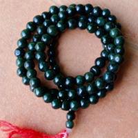 ราคา สร้อยประคำหยกพม่าแท้โทนสีเขียวผักโขม (7439357993)