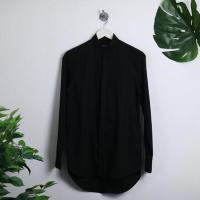 ราคา ZARA MAN BLACKSHIRT MANDARIN COLLAR (2193356277)