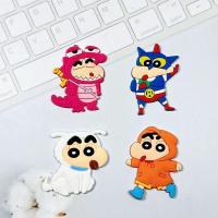 ราคา ของชินจัง พระชินจัง Crayon Shin-Chan Soft Rubber Patch PVC อุปกรณ์เสริมเคสโทรศัพท์ Thermos Cup DIY สติกเกอร์ตกแต่งรองเท้าหลุมรองเท้ารองเท้าแตะดอกไม้ (57102293228)