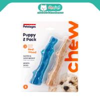 ราคา Petstages Puppy 2-pack ของเล่นแท่งไม้ แพ็คคู่ สำหรับลูกสุนัข ประกอบไปด้วยแท่งไม้ และแท่งไม้ยาง ทนทาน ปลอดภัย 100% (20875034624)