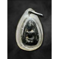 ราคา พระเม็ดน้อยหน่าหลังยันต์อุ กรุวัดศาลาปูน พิมพ์หมวกชีโบนิยม อยุธยา อายุ 2-300 ปีเลี่ยมกันน้ำเดิมๆ รับประกันพระแท้ พระกรุ (26764111350)