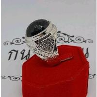 ราคา แหวนผู้ชายเงิน ดำล้วน นิลเมืองกาญจน์ พร้อมส่ง (25380777341)