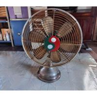 ราคา พัดลมโบราณ คลาสลิค ใบพัดทองเหลือง ของเก่าเก็บ ใช้งานได้ปกติ (24659814002)