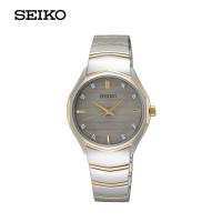ราคา SEIKO QUARTZ ไซโก นาฬิกาข้อมือผู้หญิง รุ่น SUR616P ขนาด 30 mm.สีน้ำตาล (44155276587)