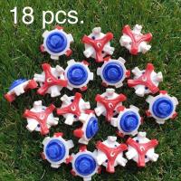ราคา ปุ่มรองเท้ากอล์ฟ 18pcs. spikes golf cleats fast twist tri-lok (13210352857)