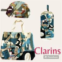 ราคา กระเป๋าเครื่องสำอางขนาดพกพา แบรนด์ CLARINS (24827028190)