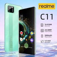 ราคา มือถือ Realme C11 ได้สูสุดถึง (4/64GB) แบตเตอรี่5000mAh โทรศัพท์มือถือ 6.8inch สเปคแท้100% SmartPhone (21187572921)