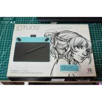 ราคา เมาส์ปากกา Wacom Intuos PenSmall CTL-490 (Mint/Blue) (28915255355)