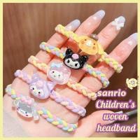 ราคา ที่คาดผมหนังทอสำหรับผม ยืดหยุ่นสูง น่ารักจาก Sanrio Kuromi (42610955112)