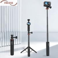 ราคา 2in1 ขาตั้งขาตั้งกล้องขยายได้พร้อมด้าย 1/4 แบบพกพา Selfie Stick Telescopic Rod สําหรับ DJI Osmo Pocket 3 อุปกรณ์เสริมกล้อง [Fricese.th] (41567547923)