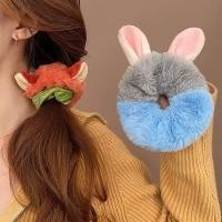 ราคา สไตล์ใหม่ของ Crazy Zoo Judy Nick ฤดูใบไม้ร่วงถึงฤดูหนาว พลัสกับผมแหวนขนาดใหญ่ อุปกรณ์เสริมผมแบบ scrunchy (57102152201)