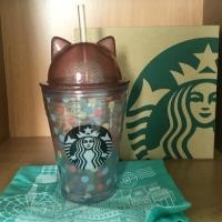 ราคา Starbucks แก้วโดมหูแมว ปี2019 12oz. ของแท้ (2826683197)