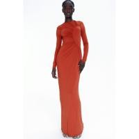 ราคา H&M(เอชแอนด์เอ็ม) เดรสบอดี้คอนจับจีบรวบ ผู้หญิง 1219907_1 (28075858721)