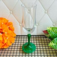 ราคา แก้วไวน์ ทรงสูง ก้านสีเขียว มือสอง จากญี่ปุ่น (24722884988)