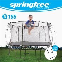 ราคา Springfree แทรมโพลีนที่กระโดด S155 ทรงสี่เหลี่ยม(4X4 ม.)สำหรับออกกำลังกาย เสริมทักษะ เพิ่มความสูง ปลอดภัย สำหรับเด็ก (2317739590)