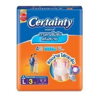ราคา [GWP for barter game] CERTAINTY Daypants Size L (สินค้าเพื่อสมนาคุณงดจำหน่าย) (27813166668)