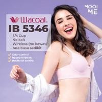 ราคา Wacoal Feel Free Wireless 3/4 Cup Bra IB 5346 (27175727435)