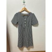 ราคา เดรสลายสก็อต สีดำ เสื้อมือ2 เสื้อมือสอง สภาพดี (24118732645)