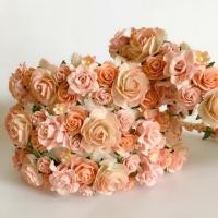 ราคา มงกุฎดอกไม้ แบบครึ่งวงกลม จากกระดาษสาสีโอรส (22564188)