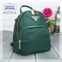 ราคา กระเป๋าเป้สะพายหลัง ใบเล็ก สะพายหน้าก็ได้ รุ่น PD-88060 ยี่ห้อ CHALITA เป้ กระเป๋าเป้ (29109584822)